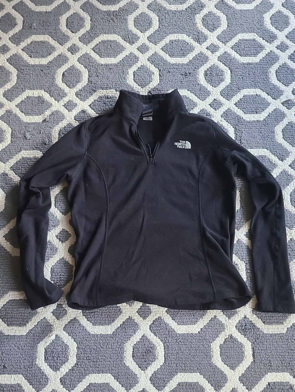 The North Face Black Half-Zip Fleece Top